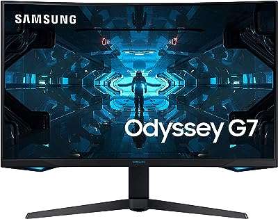 Moniteur de jeu incurvé samsung odyssey g7 1000r g75 lc27g75tqsmxue 1440p. DIAYTAR COTE D'IVOIRE, votre boutique en ligne préférée pour des offres discount exceptionnelles. Explorez notre assortiment varié comprenant des produits de qualité pour la maison, l'électroménager, l'informatique, la mode et les gadgets, le tout à des prix défiant toute concurrence. Faites confiance à notre expertise et profitez d'une expérience d'achat en ligne pratique et avantageuse.