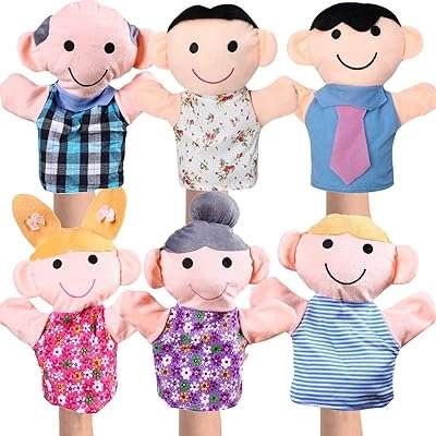 6 pièces de marionnettes à main familiales en peluche douce syosi pour l'enseignement la maternelle. Découvrez DIAYTAR COTE D'IVOIRE, votre nouvelle destination pour des achats discount en ligne. Parcourez notre large assortiment de produits allant des articles pour la maison aux appareils électroniques, en passant par la mode et les gadgets, et bénéficiez de réductions incroyables. Ne cherchez plus ailleurs, nous avons tout ce qu'il vous faut à des prix compétitifs.