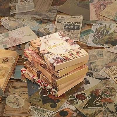 Ensemble de fournitures de scrapbooking vintage 275 pièces papier pour journal autocollants. Faites des économies sur tous les fronts avec DIAYTAR COTE D'IVOIRE . Parcourez notre boutique en ligne et trouvez tout ce dont vous avez besoin, des appareils électroménagers dernier cri aux vêtements à la mode, en passant par les gadgets high-tech, le tout à des prix imbattables.