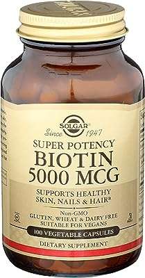 Solgar biotine 5 000 mcg 100 gélules. Vous recherchez des produits discount de qualité ? Ne cherchez plus ! DIAYTAR COTE D'IVOIRE  propose une gamme étendue de produits allant de la maison à l'électroménager, de l'informatique à la mode. Faites des économies tout en comblant vos besoins avec notre boutique en ligne.