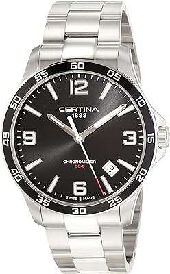 Montre à quartz suisse certina ds8 pour homme 415 mm argent. DIAYTAR COTE D'IVOIRE  est votre destination en ligne pour trouver une vaste sélection de produits à prix réduits. Que vous recherchiez des articles pour la maison, des appareils électroménagers de qualité, du matériel informatique ou même des accessoires de mode tendance, vous êtes sûr de trouver les meilleures affaires chez nous !