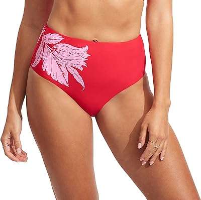 Bas de bikini taille haute seafolly pour femme. DIAYTAR COTE D'IVOIRE  - votre source de bons plans pour tous vos besoins en matière de produits discount. Avec une gamme variée de linge de maison, d'appareils électroménagers, d'articles informatiques et bien plus encore, nous sommes votre guichet unique pour des économies substantielles. Faites vos achats en ligne en toute confiance et profitez des meilleurs prix sur le marché.