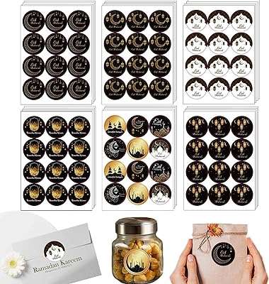 288 autocollants ramadan kareem 6 styles chics au quotidien eid mubarak pour coffrets. Vous cherchez des produits discount de qualité ? Ne cherchez plus, DIAYTAR COTE D'IVOIRE  est là pour vous. Notre boutique en ligne généraliste propose une large gamme d'articles allant de la maison à l'informatique en passant par l'électroménager et la mode. Faites des économies sans compromettre la qualité grâce à notre sélection minutieusement choisie de produits à prix réduits. Profitez des avantages du shopping en ligne avec DIAYTAR COTE D'IVOIRE .