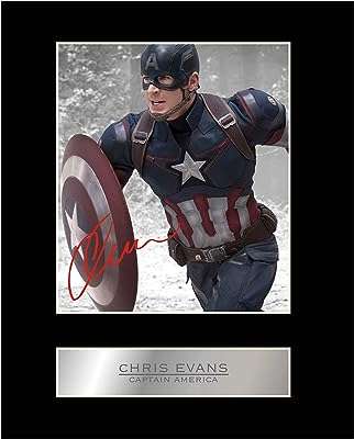 Image imprimée illustrée signée par chris evans captain america 02 avengers. DIAYTAR COTE D'IVOIRE  est le rendez-vous incontournable des chasseurs de bonnes affaires. Parcourez notre catalogue en ligne et trouvez tout ce dont vous avez besoin pour équiper votre maison, de l'électroménager à l'informatique en passant par les dernières tendances en matière de mode. Profitez de nos prix discounts pour réaliser de véritables économies.