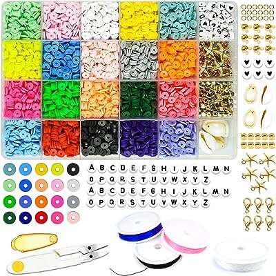 5000 pièces de perles en argile pour la fabrication de bracelets 20. Faites des économies sans compromis sur la qualité avec DIAYTAR COTE D'IVOIRE  ! Notre boutique en ligne propose une vaste sélection de produits discount, des appareils électroménagers fiables aux articles de mode tendance, en passant par les équipements informatiques. Trouvez tout ce dont vous avez besoin à des prix défiant toute concurrence.