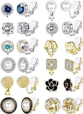 12 paires de boucles d'oreilles à clips pour femmes non. Faites des économies sur tous vos achats chez DIAYTAR COTE D'IVOIRE . Notre boutique en ligne vous propose un large choix de produits discount, allant des indispensables pour la maison aux articles high-tech et aux accessoires de mode. Ne manquez pas nos offres exceptionnelles pour acheter intelligemment et à petits prix !