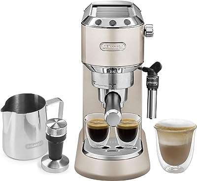 De'longhi ec785.bg dedica metalix machine à café manuelle pompe barista avec mousseur lait et ensemble. À la recherche de produits discount de qualité ? Ne cherchez plus ! DIAYTAR COTE D'IVOIRE  vous propose une sélection variée d'articles pour la maison, l'électroménager, l'informatique et la mode à des prix imbattables. N'hésitez plus et faites des économies en optant pour nos offres attractives !