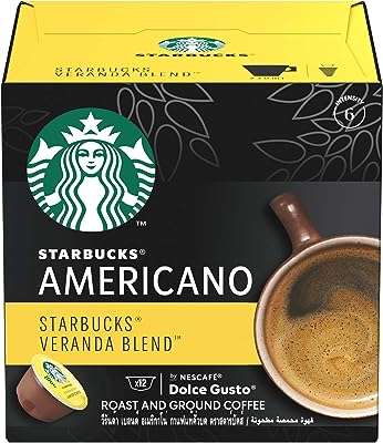 Capsules de café torréfié blond nescafé dolce gusto veranda blend par starbucks. Ne payez pas plus cher pour les mêmes produits ailleurs ! DIAYTAR COTE D'IVOIRE  propose une large gamme de produits de qualité à des prix discount. Trouvez tout ce dont vous avez besoin, des appareils ménagers aux gadgets dernier cri, et économisez de l'argent sans compromettre la qualité.