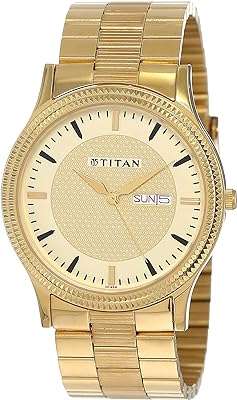 Montre titan analogique à cadran doré pour homme modèle nl1650ym04 np1650ym04 jaune. DIAYTAR COTE D'IVOIRE  - Votre guichet unique pour des achats discount en ligne. Découvrez notre catalogue diversifié regorgeant de produits pour la maison, l'électroménager, l'informatique, la mode et les gadgets, le tout à des prix avantageux. Naviguez facilement sur notre site convivial et trouvez les meilleures offres pour vos besoins du quotidien.