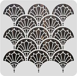 Benecrete 12" x grands pochoirs d'art moderne en plastique motif floral géométrique de peinture. DIAYTAR COTE D'IVOIRE  - votre solution tout-en-un pour des achats discount en ligne ! Découvrez notre gamme finale de produits, allant des indispensables de la maison aux dernières tendances de la mode et de la technologie. Obtenez les meilleurs prix sur une sélection variée d'articles, vous permettant de réaliser d'énormes économies tout en profitant de produits de qualité. Avec des options de livraison flexibles et une satisfaction garantie, nous faisons de votre expérience d'achat un jeu d'enfant !