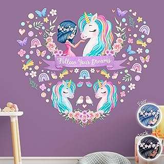 4 feuilles de grands stickers muraux licorne pour chambre de fille décoration. DIAYTAR COTE D'IVOIRE, la boutique en ligne qui rend l'achat discount facile et accessible à tous ! Parcourez notre catalogue varié qui regorge de produits discount pour la maison, l'électroménager, l'informatique ou encore la mode. Avec nous, vous profiterez de tarifs avantageux sans compromis sur la qualité, le tout, depuis le confort de votre foyer.