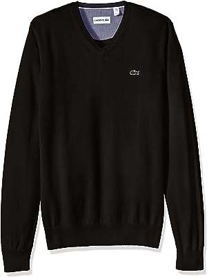 Veste de sport à col triangulaire lacoste pour homme ah0347 51. Parcourez notre magasin en ligne DIAYTAR COTE D'IVOIRE  et profitez de nos offres incroyables sur une large gamme de produits. Trouvez tout ce dont vous avez besoin, de l'électroménager à l'informatique, et restez à la mode sans vous ruiner grâce à nos articles à prix réduits.