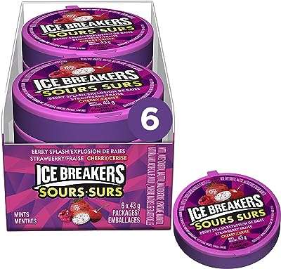 Brise glace aigre menthe fraise éclaboussures de baies cerise 6 pièces (importé du canada). DIAYTAR COTE D'IVOIRE  - votre partenaire discount pour une vie plus abordable. Nous vous présentons une vaste sélection de produits de qualité à des prix imbattables, allant de l'électroménager performant aux articles de mode élégants. Achetez malin avec nous et réalisez d'importantes économies.