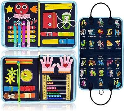 Anna busy board montessori toy pour les tout petits de 1. DIAYTAR COTE D'IVOIRE, le paradis du shopping en ligne à prix discount ! Naviguez à travers notre large gamme de produits discount soigneusement sélectionnés pour votre maison, votre cuisine, votre dressing et bien plus encore. Faites de bonnes affaires et offrez-vous les dernières tendances à petits prix, tout en restant à l'affût des nouveautés.
