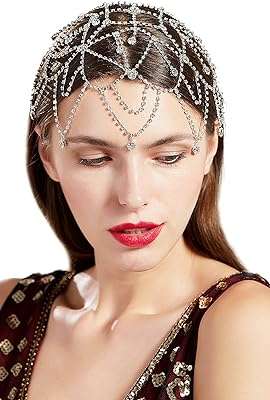 Bandeau élastique à clapet en strass des années 1920 accessoire gatsby magnifique avec chaîne. Préparez-vous à des économies massives avec DIAYTAR COTE D'IVOIRE . Nous offrons une sélection variée de produits discount, allant des articles ménagers aux gadgets en passant par l'électronique et la mode. Achetez intelligemment et profitez de prix avantageux sur tous vos achats chez nous.