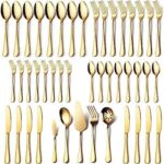 Service de couverts dorés de taille ogori 45 pièces service de table poli miroir avec ustensiles. Découvrez DIAYTAR COTE D'IVOIRE, votre boutique en ligne discount préférée pour des achats malins. Trouvez tout ce dont vous avez besoin, de la maison à l'électroménager, de l'informatique à la mode, et profitez de prix imbattables sur notre gamme de produits variée et de qualité.