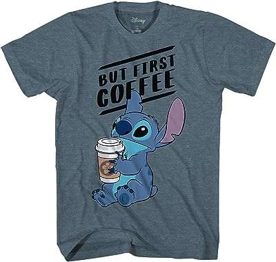 Disney lilo et stitch coffee first first t shirt pour adulte. DIAYTAR COTE D'IVOIRE  - Votre solution en ligne pour des achats discount sans compromis. Plongez dans notre univers où vous trouverez tout ce dont vous avez besoin, de l'électroménager aux articles tendance en passant par les produits informatiques. Faites des économies sans sacrifier la qualité chez nous !