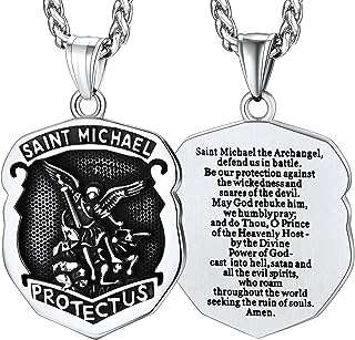Collier saint michel en acier inoxydable plaqué or 18 carats pour homme et femme avec emballage. En quête des dernières tendances en matière d'informatique à prix abordable ? DIAYTAR COTE D'IVOIRE  est là pour vous ! Explorez notre sélection d'ordinateurs portables, de tablettes et de périphériques informatiques pour trouver les produits les plus performants à des prix attractifs.
