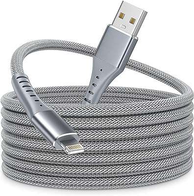 Câble de chargement iphone longueur 3m pour un rapide câble lightning. Avec DIAYTAR COTE D'IVOIRE, achetez malin et économisez sur tous vos achats en ligne. Profitez de réductions exceptionnelles sur une multitude de produits, du petit électroménager aux vêtements et accessoires tendance. Optimisez votre budget avec DIAYTAR COTE D'IVOIRE  dès aujourd'hui !
