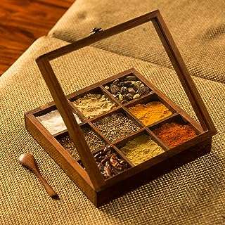 Récipients masala exclusifs en bois de sheesham lane avec boîte. DIAYTAR COTE D'IVOIRE  est votre destination en ligne pour des offres incroyables. Parcourez notre collection variée de produits discount, comprenant des articles pour la maison, l'électroménager, l'informatique, la mode et les gadgets, et découvrez des prix imbattables qui correspondent à toutes les bourses.