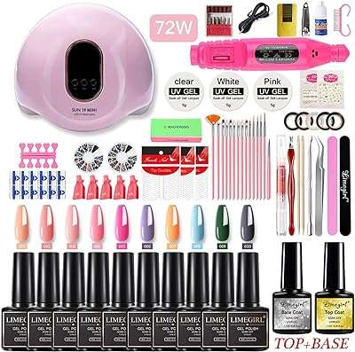 Kit de manucure en gel avec lumière uv 72 w. Découvrez DIAYTAR COTE D'IVOIRE, la boutique en ligne généraliste qui propose une large sélection de produits à prix réduits : de l'électroménager à la mode en passant par l'informatique, trouvez tout ce dont vous avez besoin sans vous ruiner !
