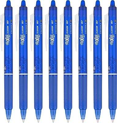 Stylos à encre gel effaçables pilot frixion pointe fine bleue 8. Faites des économies sans renoncer à vos envies chez DIAYTAR COTE D'IVOIRE, la boutique en ligne incontournable pour trouver des produits discount. Explorez notre sélection dédiée à la maison, l'électroménager, l'informatique, la mode et les gadgets, et profitez de prix réduits sur tous nos articles. Ne laissez pas passer cette occasion de faire de bonnes affaires !