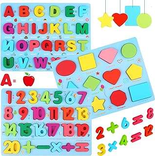 Puzzles en bois pour tout petits chiffres en bois alphabet et formes ensemble de puzzles. Maximisez votre budget chez DIAYTAR COTE D'IVOIRE, votre destination en ligne pour des affaires imbattables. Nous vous offrons une gamme complète de produits discount, allant des articles de la maison à l'électroménager, de l'informatique à la mode. Faites des économies sans compromettre la qualité avec DIAYTAR COTE D'IVOIRE !