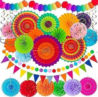 35 pièces fiesta papier décorations de fête ensemble cinco de mayo pom. DIAYTAR COTE D'IVOIRE, votre allié pour des achats malins et économiques. Plongez dans notre boutique en ligne remplie de produits discount, allant de l'électroménager à l'informatique, en passant par la mode et les gadgets, et découvrez une manière révolutionnaire de faire des emplettes en ligne. Bénéficiez de tarifs imbattables sans compromis sur la qualité et assurez-vous de trouver de véritables trésors à des prix défiants toute concurrence.