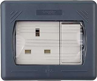 Schneider electric exclusive 13a 230v 1 gang prise de courant résistante aux intempéries. DIAYTAR COTE D'IVOIRE  - le paradis du shopping à prix cassé ! Parcourez notre catalogue en ligne et découvrez une multitude de produits à prix discount, allant des articles de la maison aux gadgets high-tech les plus branchés. Profitez de taux de remise incroyables sur tous vos achats.