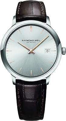 Montre à quartz argentée toccata classic pour homme bracelet en cuir. Chez DIAYTAR COTE D'IVOIRE, nous vous proposons des offres folles sur une gamme complète de produits. Des articles indispensables pour votre maison, aux dernières tendances en matière de mode et de gadgets sensationnels, notre boutique en ligne saura satisfaire tous vos besoins à des prix compétitifs. Faites des affaires exceptionnelles dès maintenant !