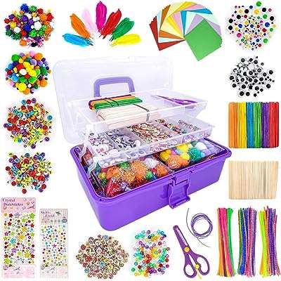 Kit de fournitures d'art et d'artisanat pour enfants amateurs de 1 055. DIAYTAR COTE D'IVOIRE  est la solution idéale pour les amateurs de bonnes affaires. Notre boutique en ligne propose une gamme complète de produits discount, allant des articles pour la maison à l'informatique, en passant par l'électroménager et la mode. Faites des économies sur vos achats tout en bénéficiant de produits de qualité chez DIAYTAR COTE D'IVOIRE .