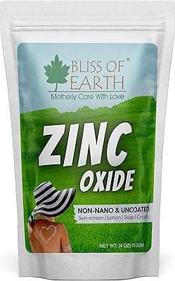 Bliss of earth 4oz poudre d'oxyde de zinc non nano et enduite pour la peau. DIAYTAR COTE D'IVOIRE, votre boutique en ligne préférée pour dénicher des produits à prix discount. Rendez-vous sur notre site pour trouver toutes les bonnes affaires de la maison à l'électroménager en passant par les gadgets high-tech. Ne sacrifiez pas la qualité pour économiser, optez pour DIAYTAR COTE D'IVOIRE  !