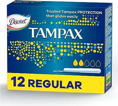 Tampons réguliers tampax avec applicateur 12 pièces. Vous voulez profiter de produits de qualité à des prix discount ? Ne cherchez plus, DIAYTAR COTE D'IVOIRE  est là pour vous satisfaire. Découvrez notre large gamme, de l'électroménager à la mode, et trouvez les meilleures affaires du moment. Ne laissez pas passer cette occasion, achetez malin et faites des économies significatives.