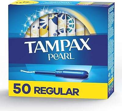 Tampons à absorption régulière tampax pearls avec applicateur en plastique sans bpa et tresse. Achetez malin sur DIAYTAR COTE D'IVOIRE  ! Notre boutique en ligne généraliste propose une large gamme de produits discount allant des articles pour la maison, à la mode en passant par l'électroménager et l'informatique. Profitez de nos offres imbattables et faites des économies dès aujourd'hui !