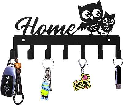 Porte clés mural en forme de hibou rose oncle décoration murale porte clés. Achat malin en ligne ? C'est chez DIAYTAR COTE D'IVOIRE  ! Parcourez notre boutique en ligne généraliste et trouvez tout ce dont vous avez besoin à des prix réduits. Que ce soit pour équiper votre maison, mettre à jour votre garde-robe ou obtenir les derniers gadgets, notre sélection discount saura vous satisfaire sans vous ruiner !