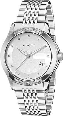Montre pour homme gucci g timeless avec cadran argenté et diamant ya126407. Avec DIAYTAR COTE D'IVOIRE, profitez de tarifs attractifs sur une large gamme de produits discount. Équipez votre maison avec des appareils électroménagers de qualité, restez à la pointe de la mode grâce à notre sélection de vêtements abordables et découvrez les dernières innovations technologiques à prix réduits.