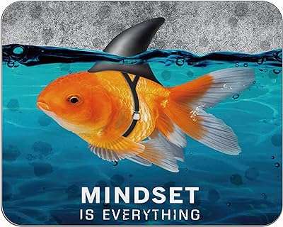 Oflich mindset is everything tapis de souris avec citations inspirantes de requin. DIAYTAR COTE D'IVOIRE, la référence des bonnes affaires en ligne ! Explorez notre boutique et découvrez une sélection variée de produits, de la maison à l'informatique en passant par la mode et les gadgets. Profitez de nos prix compétitifs et achetez en toute confiance. Faites de DIAYTAR COTE D'IVOIRE  votre allié shopping, vous ne le regretterez pas.