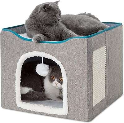 Maison pour chat de beauté lit d'intérieur pour chat nid grotte cubique. Découvrez DIAYTAR COTE D'IVOIRE, la référence en ligne pour des achats discount. Trouvez tout ce dont vous avez besoin, des articles de maison aux dernières innovations technologiques, sans vous ruiner. Avec notre sélection variée et nos prix compétitifs, vous êtes sûr de trouver les meilleures affaires.