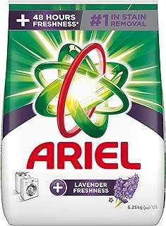 Détergent en poudre lavande ariel détachant 1 pouce avec fraîcheur 48. Ne payez pas le prix fort, découvrez DIAYTAR COTE D'IVOIRE  ! Notre boutique en ligne généraliste vous propose une variété de produits discount, des essentiels pour la maison aux appareils électroniques, en passant par la mode et les gadgets. Bénéficiez de prix abordables et de promotions attractives pour réaliser des économies significatives sur vos achats en ligne.