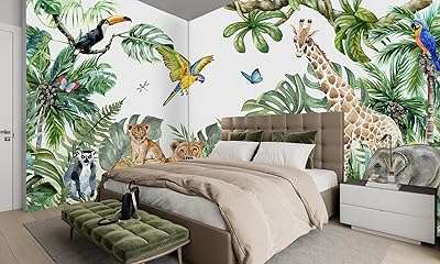 Papier peint pour enfants safari animaux de la jungle par mfwfm. Ne cherchez plus ailleurs, DIAYTAR COTE D'IVOIRE  est là pour vous offrir une multitude de produits discount pour toutes vos envies. Explorez notre catalogue diversifié comprenant des articles pour la maison, des appareils électroménagers abordables, des gadgets tendances et bien plus encore, le tout à des prix compétitifs.