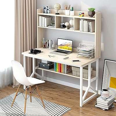 Bureau d'ordinateur avec bibliothèque pour bureau à domicile table d'étude 120. Plongez dans l'univers de DIAYTAR COTE D'IVOIRE, votre boutique en ligne généraliste spécialisée dans les produits discount. Explorez notre large variété d'articles allant de la maison à l'électroménager, en passant par l'informatique, la mode et les gadgets, le tout à des prix défiant toute concurrence. Profitez de notre expertise en matière de bonnes affaires et réalisez des économies significatives.