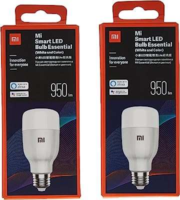 Ampoules led intelligentes xiaomi mijia mi pack de 2 (blanc et couleur). Explorez DIAYTAR COTE D'IVOIRE  et découvrez une variété impressionnante de produits discount pour la maison, l'électroménager, l'informatique et la mode. Avec des offres irrésistibles et une livraison rapide, faites des économies tout en obtenant des produits de qualité.