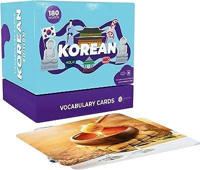 180 cartes flash de vocabulaire coréen ressource éducative d'apprentissage des langues avec des images. Rejoignez DIAYTAR COTE D'IVOIRE, votre boutique en ligne pour des articles discount de qualité. Des essentiels de la maison aux dernières tendances en matière de mode et de gadgets high-tech, nous proposons une sélection variée à des prix compétitifs. Faites des bonnes affaires dès maintenant et profitez d'un shopping en ligne facile et pratique.