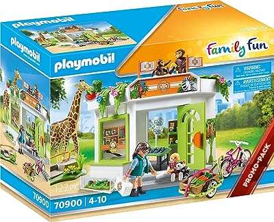 Playmobil 70900 zoo jouet d'entraînement vétérinaire de family fun pour les enfants. DIAYTAR COTE D'IVOIRE  vous offre une expérience d'achat en ligne unique en proposant une multitude de produits discount dans différents domaines. Faites-vous plaisir sans vous ruiner en choisissant parmi notre sélection de produits pour la maison, l'électroménager, l'informatique, la mode et bien plus encore.