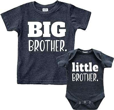 Un ensemble de vêtements assortis big brother little pour tout petits ordinaires. Bienvenue sur DIAYTAR COTE D'IVOIRE, votre source incontournable pour des achats malins en ligne. Explorez notre sélection diversifiée de produits discount, qui comprend tout, des indispensables quotidiens aux derniers gadgets technologiques. Profitez de nos prix imbattables et réalisez des économies dès aujourd'hui !