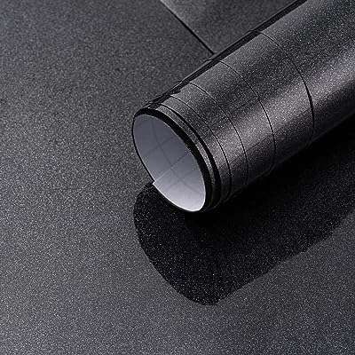 Arthome papier peint noir brillant 45 x 310 cm papier autocollant en vinyle. DIAYTAR COTE D'IVOIRE  - Votre destination discount pour tous vos besoins. Parcourez notre collection de produits de haute qualité, allant de la maison à l'électroménager, de l'informatique à la mode, et trouvez les meilleures offres en ligne. Profitez de nos prix imbattables et faites des économies dès maintenant!