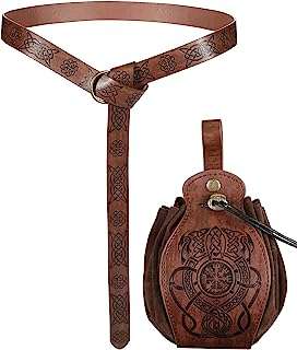 2 pièces viking médiéval simili cuir ceinture pochette renaissance médiévale sac. Faites des économies substantielles sur DIAYTAR COTE D'IVOIRE ! Parcourez notre catalogue en ligne et découvrez une gamme complète de produits de la maison à l'électroménager, de l'informatique à la mode en passant par les gadgets, tous proposés à des prix discount exceptionnels.