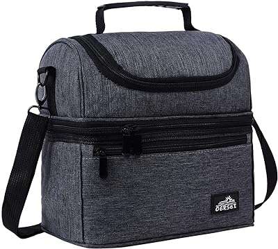Sac à lunch isolé ursit grande boîte bento pour hommes femmes. Trouvez les meilleures affaires en ligne chez DIAYTAR COTE D'IVOIRE  - une boutique généraliste offrant une variété de produits discount allant de l'électroménager aux articles high-tech, sans oublier les vêtements et les accessoires tendances. Découvrez un choix incroyable de produits de qualité à des prix imbattables !