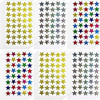 2400 pièces autocollants auto adhésifs étoiles à paillettes laser colorées or argent pour de ́coration. DIAYTAR COTE D'IVOIRE  - Votre destination en ligne pour des achats malins. Explorez notre catalogue diversifié de produits discount, des indispensables du quotidien aux dernières tendances. Faites des économies tout en vous garantissant la satisfaction grâce à nos offres attractives et notre engagement envers un rapport qualité-prix exceptionnel.