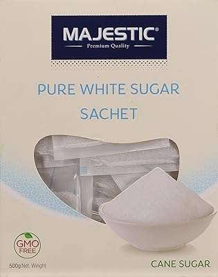 Sachet de sucre blanc pur majestic 500g. Envie de faire des économies sans sacrifier la qualité ? Rendez-vous sur DIAYTAR COTE D'IVOIRE  ! Notre boutique en ligne généraliste vous offre un large choix de produits discount, allant des articles ménagers aux équipements électroniques, en passant par la mode et les gadgets. Faites votre shopping en toute confiance, en bénéficiant de nos prix compétitifs et de notre livraison rapide.